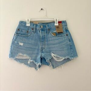 levi’s 501 denim shorts